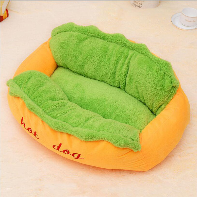 Hot Dog Pet Bed