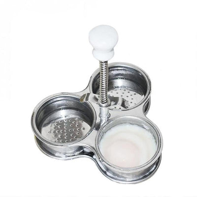 Multi-Function Stainless Egg Poachers Cooker / Boiler / Steamer - Kitchen Tools & Gadgets - RealUSAShop