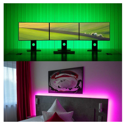 X-Lights™ Multi LED Strip Light For Rooms With Remote and RGB Colors 16FT